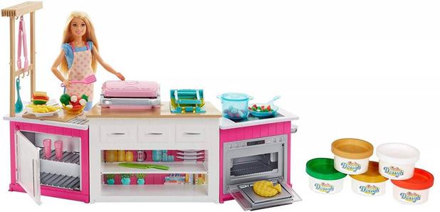 Cozinha de Luxo Barbie - Mattel FRH73 Menor preço em Cozinha de Luxo Barbie - Mattel FRH73