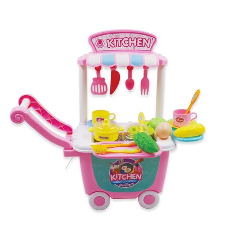 Cozinha fogão portátil carrinho infantil - 18143 unica - Mega compras Menor preço em Cozinha fogão portátil carrinho infantil - 18143 unica - Mega compras