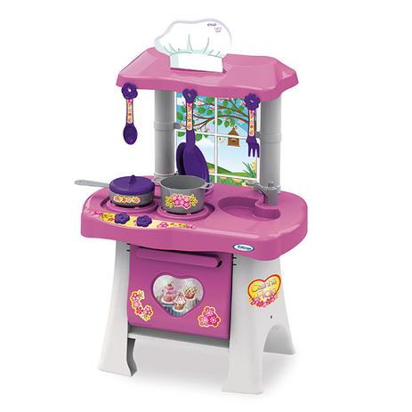 Cozinha Infantil Casinha Flor Xalingo Menor preço em Cozinha Infantil Casinha Flor Xalingo