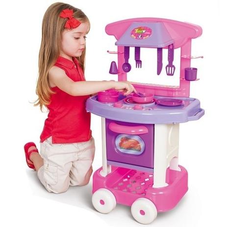 Cozinha infantil com acessórios play time - cotiplás - Cotiplas Menor preço em Cozinha infantil com acessórios play time - cotiplás - Cotiplas