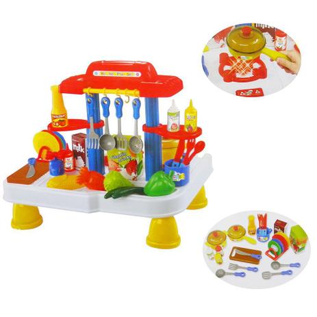 Cozinha Infantil Completa Patros Fast Food Luz Led Som Brinquedo - Ideal é boa?