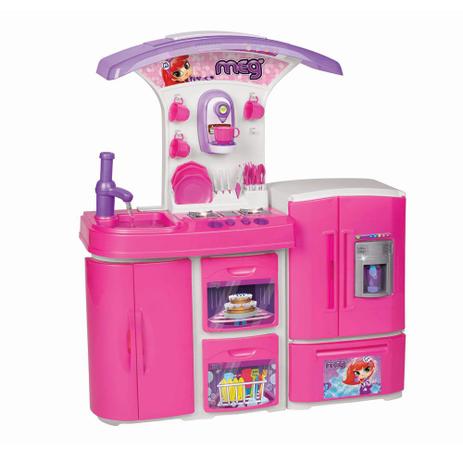 Cozinha Infantil Cozinha Versátil Super - 8031 - Magic Toys Menor preço em Cozinha Infantil Cozinha Versátil Super - 8031 - Magic Toys