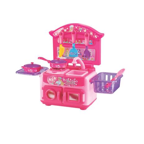 Cozinha Infantil Fashion Barbie Líder - Lider Menor preço em Cozinha Infantil Fashion Barbie Líder - Lider