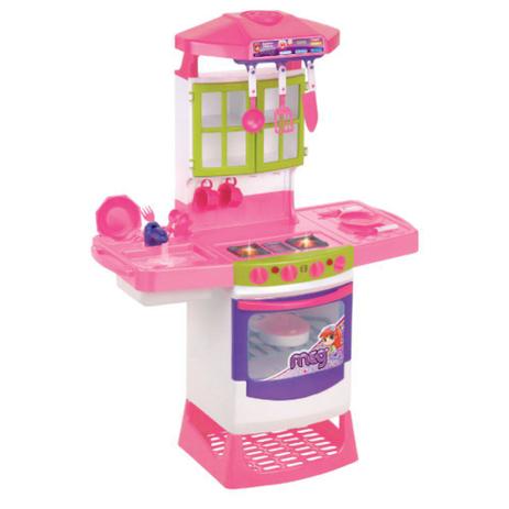 Cozinha Infantil Mágica Super Eletrônica Sai Àgua 8019 - Magic Toys Menor preço em Cozinha Infantil Mágica Super Eletrônica Sai Àgua 8019 - Magic Toys