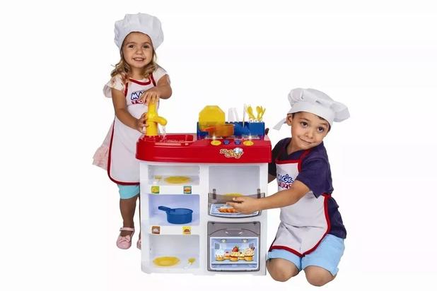 Cozinha Infantil Master Chef Kids - 8035 Magic Toys Menor preço em Cozinha Infantil Master Chef Kids - 8035 Magic Toys