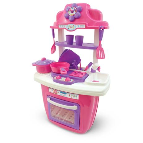 Cozinha Infantil Portátil Rosa - Maral é boa?