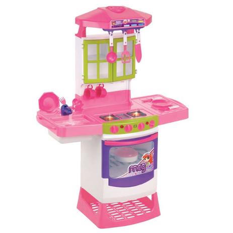 Cozinha Mágica Super Eletrônica - Magic Toys Menor preço em Cozinha Mágica Super Eletrônica - Magic Toys