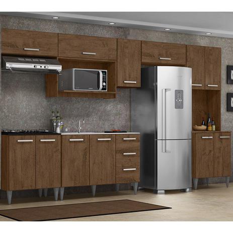 Cozinha Modulada 08 Peças Milena 2731 Marrom Milani Movelaria é boa?