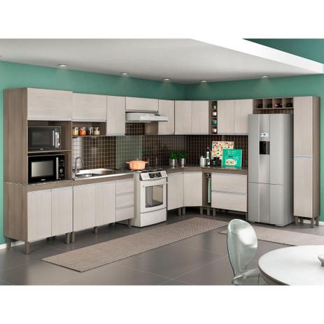 Cozinha Modulada 14 Peças 7550 Karen Peternella Menor preço em Cozinha Modulada 14 Peças 7550 Karen Peternella