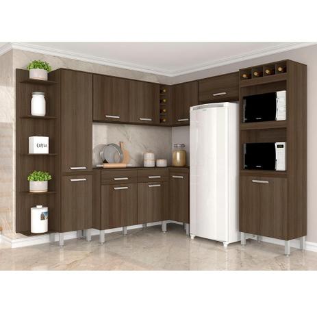 Cozinha Modulada 8 Peças Dafne - Moveis Arapongas Menor preço em Cozinha Modulada 8 Peças Dafne - Moveis Arapongas