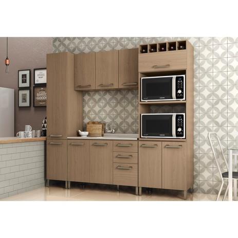 Cozinha Modulada Sense 04 Módulos Kit 1 Nature - Kappesberg Menor preço em Cozinha Modulada Sense 04 Módulos Kit 1 Nature - Kappesberg