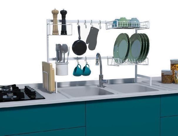 Cozinha Modular Autosustentável Escorredor Louças E Talheres - Dicarlo é boa?