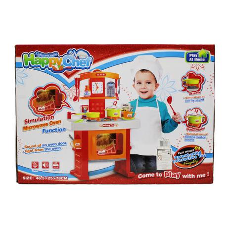 Cozinha super infantil som luz forninho 19 pecas  - mc18158 unica - Mega compras é boa?