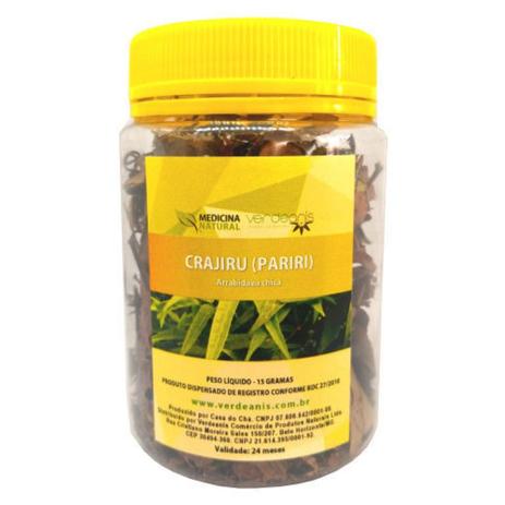 Crajiru - Pariri - Folhas e Ramos Para Chá 15g - Medicina natural Menor preço em Crajiru - Pariri - Folhas e Ramos Para Chá 15g - Medicina natural