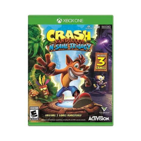 Crash Bandicoot N. Sane Trilogy XBOX One - Microsoft é boa?