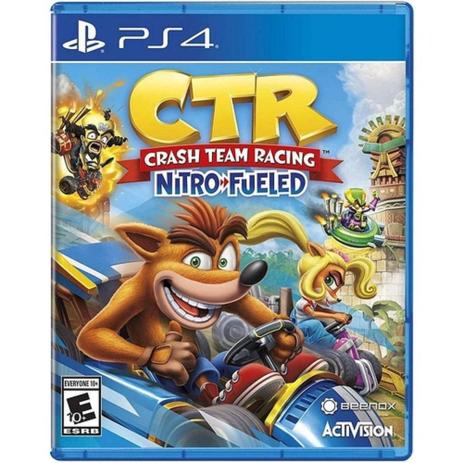 Crash Team Racing Nitro Fueled Compatível PS4 - Sony - Jogos de Corrida e  Voo - Magazine Luiza