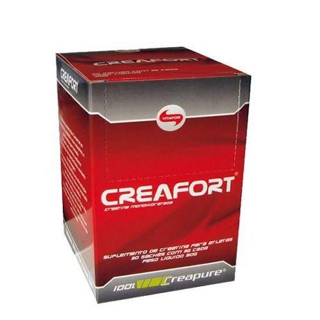 Creafort Creapure Creatina - 30 Sachês 3g - Vitafor Menor preço em Creafort Creapure Creatina - 30 Sachês 3g - Vitafor