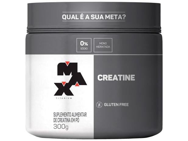 Creatina 300g Max Titanium é boa?