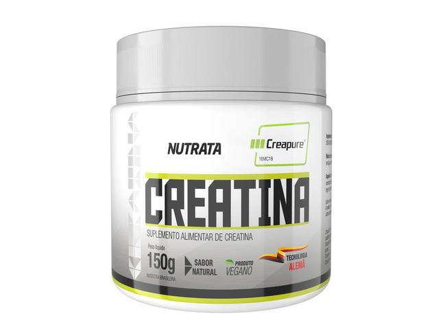 Creatina Creapure 150g - Nutrata Menor preço em Creatina Creapure 150g - Nutrata