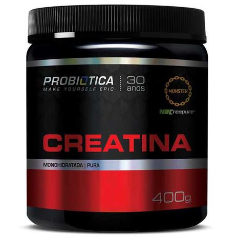 Creatina Creapure 400 g - Probiótica Menor preço em Creatina Creapure 400 g - Probiótica