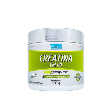 Creatina em pó - Creapure - 150g - Stem pharmaceutical Menor preço em Creatina em pó - Creapure - 150g - Stem pharmaceutical