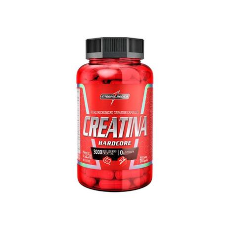 Creatina hardcore 60 cápsulas - Integralmedica Menor preço em Creatina hardcore 60 cápsulas - Integralmedica