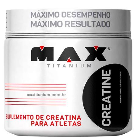 Creatina Monohidratada 300g - Max titanium Menor preço em Creatina Monohidratada 300g - Max titanium