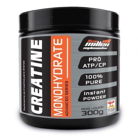 Creatina Monohidratada - Creapure - 300G - New Millen Menor preço em Creatina Monohidratada - Creapure - 300G - New Millen