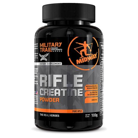 Creatina Monohidratada e Micronizada Military Trail 100g - Midway usa é boa?
