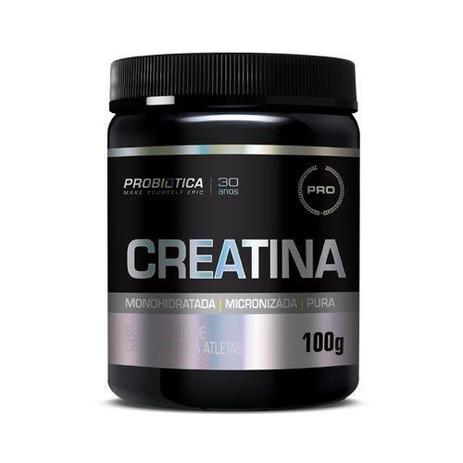 Creatina Monohidratada Pura - 100g - Probiótica Menor preço em Creatina Monohidratada Pura - 100g - Probiótica