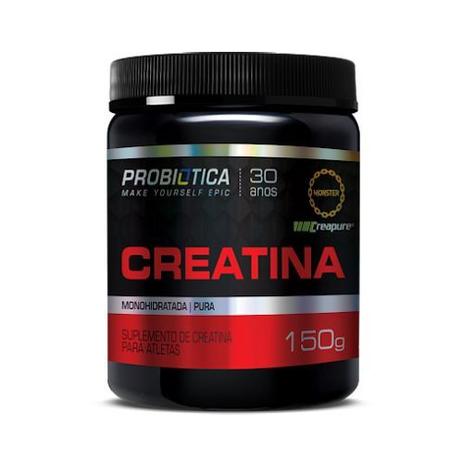 Creatina Monohidratada Pura - 150g - Probiótica é boa?
