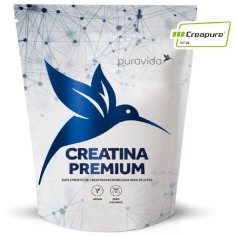 Creatina Premium Creapure Força 300g - Pura Vida Menor preço em Creatina Premium Creapure Força 300g - Pura Vida