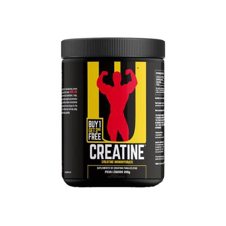 Creatina Universal 200g Original Importado - Universal Nutrition Menor preço em Creatina Universal 200g Original Importado - Universal Nutrition