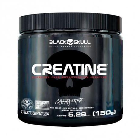 Creatine 150g linha caveira preta - black skull é boa?