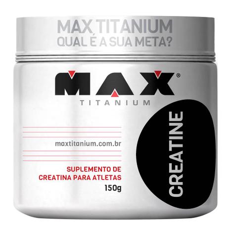 Creatine - 150g - Max titanium Menor preço em Creatine - 150g - Max titanium