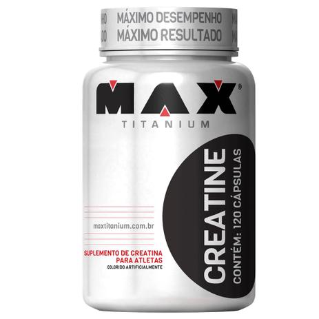 Creatine Titanium 120 Cáps - Max Titanium Menor preço em Creatine Titanium 120 Cáps - Max Titanium