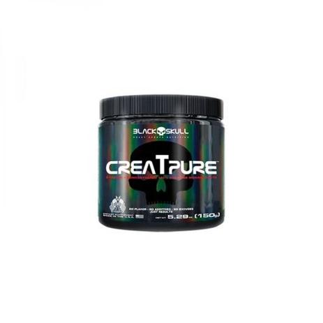 Creatpure - 150g - black skull Menor preço em Creatpure - 150g - black skull