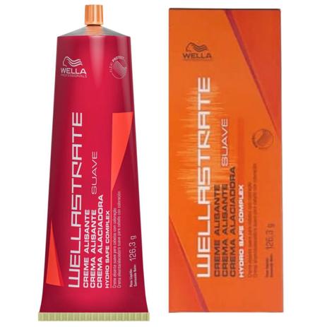 Creme Alisante Profissional Para Cabelo Wellastrate Suave Wella Menor preço em Creme Alisante Profissional Para Cabelo Wellastrate Suave Wella