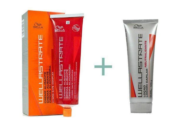 Creme Alisante Wellastrate Intenso 126g + Neutralizante 125g Menor preço em Creme Alisante Wellastrate Intenso 126g + Neutralizante 125g