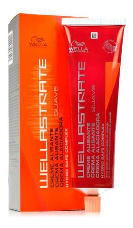 Creme Alisante Wellastrate Suave 125ml - Wella Professionals Menor preço em Creme Alisante Wellastrate Suave 125ml - Wella Professionals