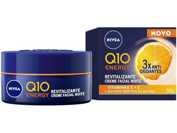 Creme Antissinais Facial Noturno Nivea Q10 Energy - 50g é boa?