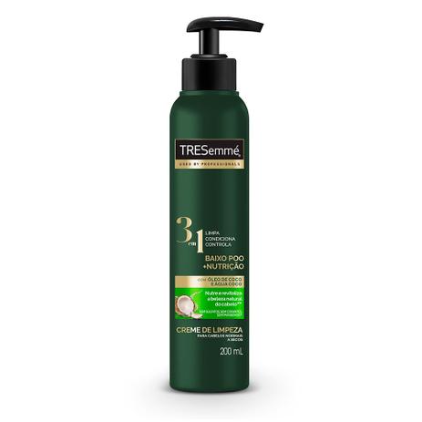Creme de Limpeza Tresemmé Baixo Poo + Nutrição 200ml - Tresemme Menor preço em Creme de Limpeza Tresemmé Baixo Poo + Nutrição 200ml - Tresemme