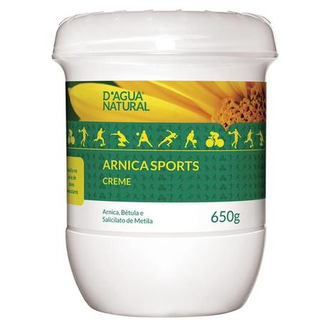 Creme De Massagem Arnica Sports Para Alívio De Fadiga E Desconforto Muscular - DAgua Natural Menor preço em Creme De Massagem Arnica Sports Para Alívio De Fadiga E Desconforto Muscular - DAgua Natural