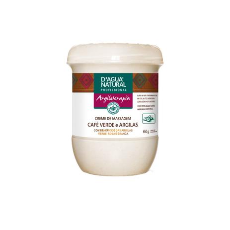 Creme De Massagem Dágua Natural Café Verde e Argilas 650g - Dagua natural Menor preço em Creme De Massagem Dágua Natural Café Verde e Argilas 650g - Dagua natural