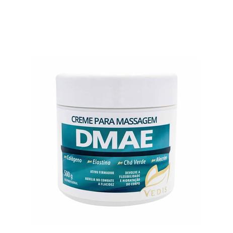 Creme de Massagem Firmador DMAE 500g - Vedis Menor preço em Creme de Massagem Firmador DMAE 500g - Vedis