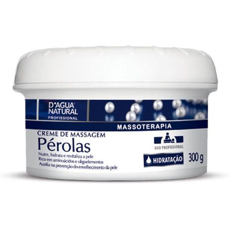 Creme De Massagem Pérolas 300g DAgua Natural é boa?