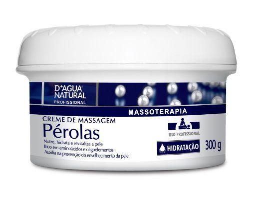 Creme de massagem ultra nutritivo perolas 300g dagua natural Menor preço em Creme de massagem ultra nutritivo perolas 300g dagua natural