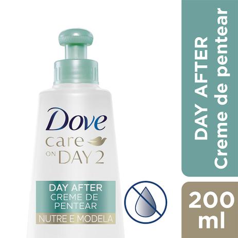 Creme de Pentear Dove Care On Day 2 Nutre e Modela 200ml Menor preço em Creme de Pentear Dove Care On Day 2 Nutre e Modela 200ml