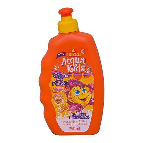 Creme De Pentear Infantil Acqua Kids Cabelos Cacheados Com 250Ml - Creme De Pentear - Magazine Luiza