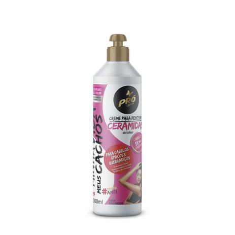 Creme de Pentear Pró Cachos - Ceramidas - 300ml Menor preço em Creme de Pentear Pró Cachos - Ceramidas - 300ml
